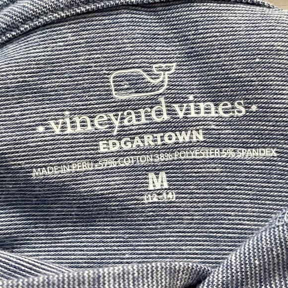 Vineyard Vines Edgartown Blue Whale Hooded Pull-over Top Medium (12-14) - Picture 5 of 5